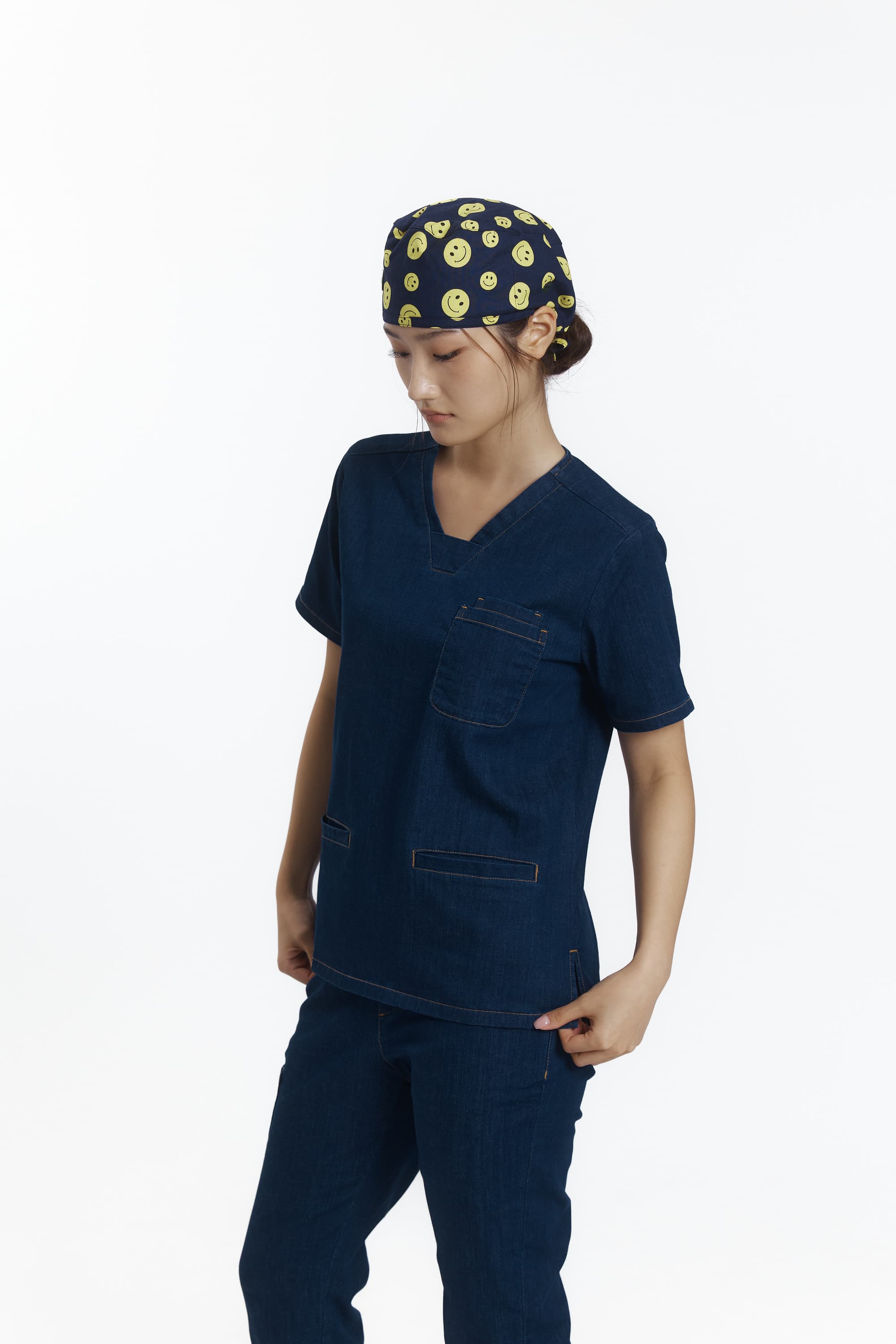 True Denim V-neck 3
