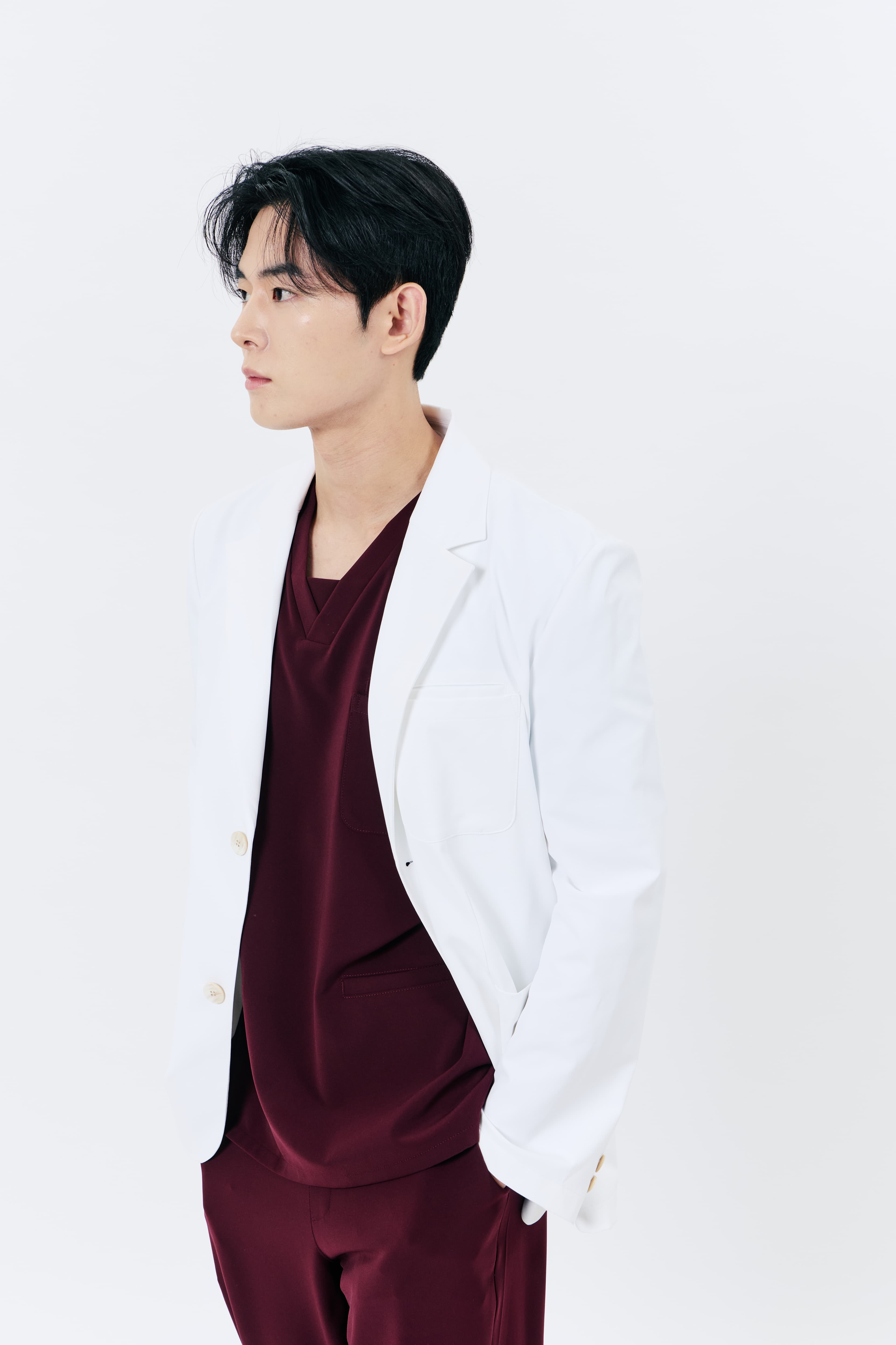 드림 화이트코트 남성 베이직 3